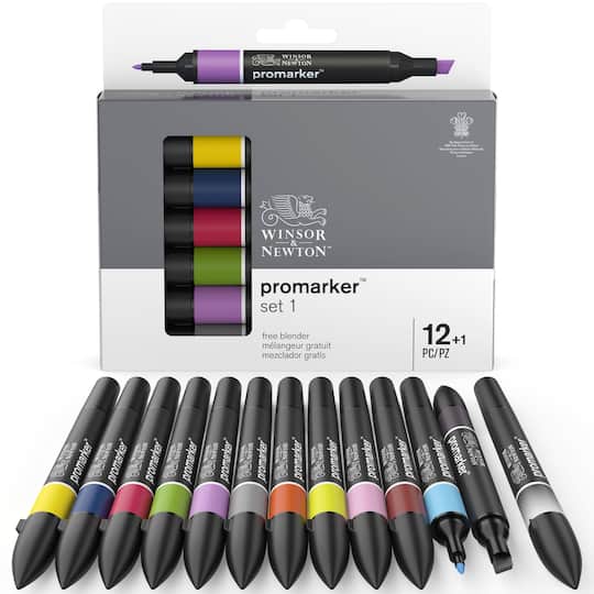 Winsor & Newton® ProMarker™ Set 1 Marker Set